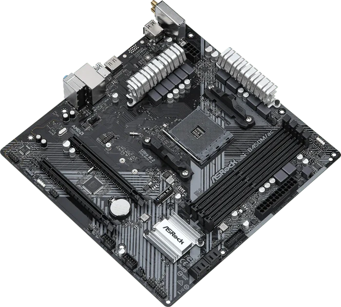 ASRock B450M/ac R2.0 (AMD AM4)
