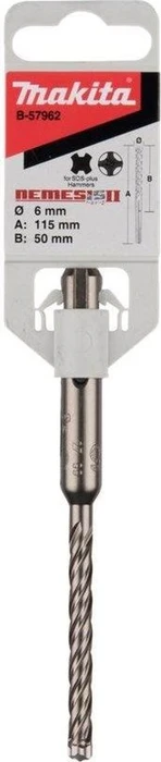 Makita SDS-plus Nemesis Hammerbohrer, 6x50x110mm, 1 Stück
