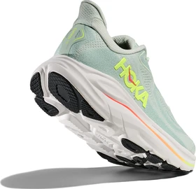Hoka Clifton 10 Wide sea glass/neon flame (Damen)
