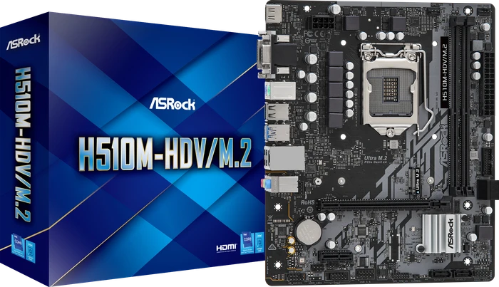 ASRock H510M-HDV/M.2 (Intel 1200)