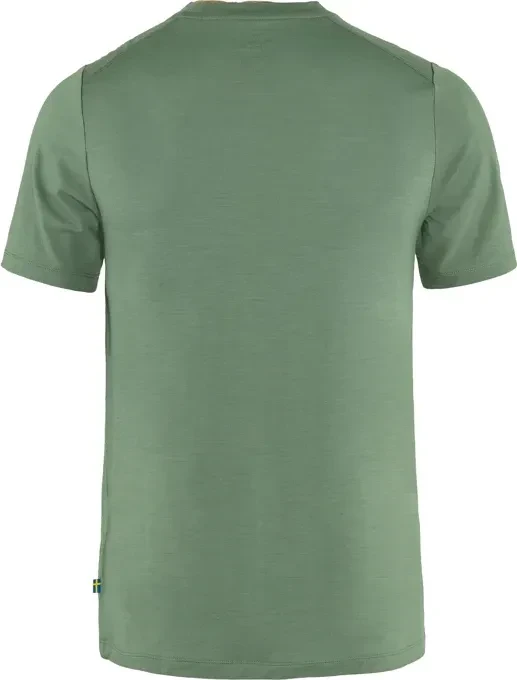 Fjällräven Abisko Wool Classic Funktionsshirt kurzarm patina green (Herren)