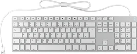 KeySonic KSK-8022U, USB, DE