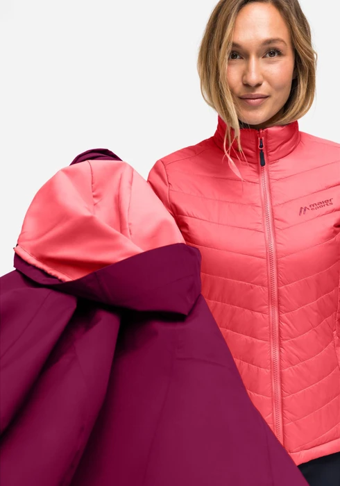 Maier Sports Ribut Funktionsjacke cherry/raspberry (Damen)