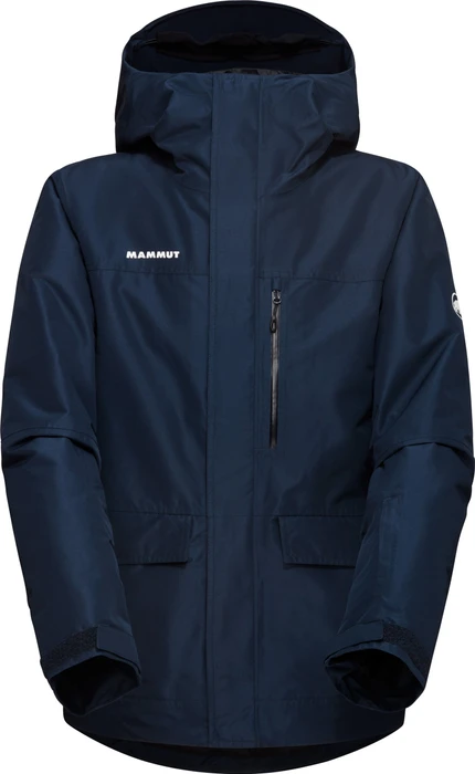 Mammut Fall Line HS Thermo Hooded Skijacke marine (Herren)
