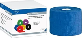 Höga Haft Color Elastische Fixierbinde blau, 8cm x 20m, 1 Stück