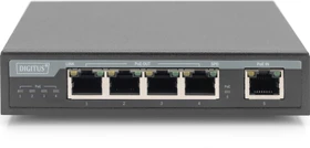 Digitus Desktop Gigabit PoE-Extender, 5x RJ-45, 85W PoE++ PD (DN-95128-1)