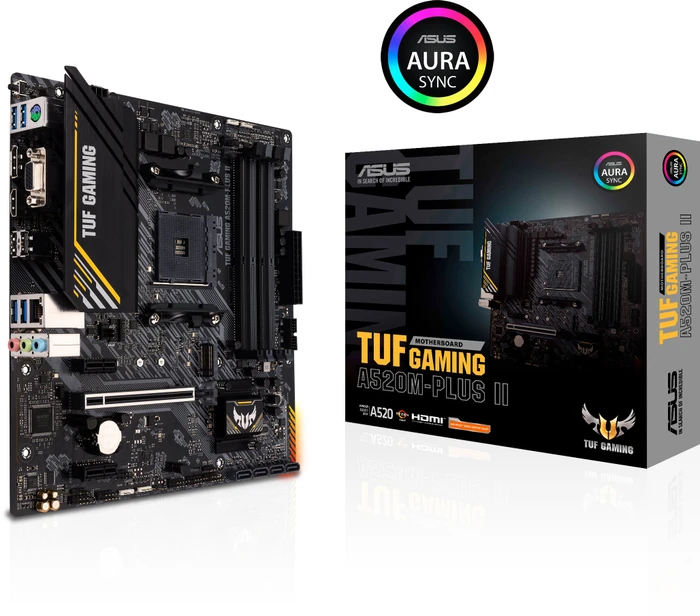 ASUS TUF Gaming A520M-Plus II (AMD AM4)