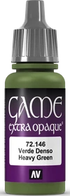Vallejo Game Color rev.1 Extra Opaque heavy green, 17ml