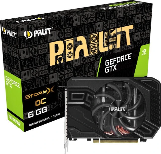 Palit GeForce GTX 1660 SUPER StormX OC, 6GB GDDR6, DVI, HDMI, DP