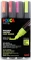 Uni-Ball POSCA PC-5M Acrylmarker Neonfarben sortiert, 4er-Set Vorschaubild