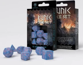 Q-Workshop Würfelset Runic - glacier & pink