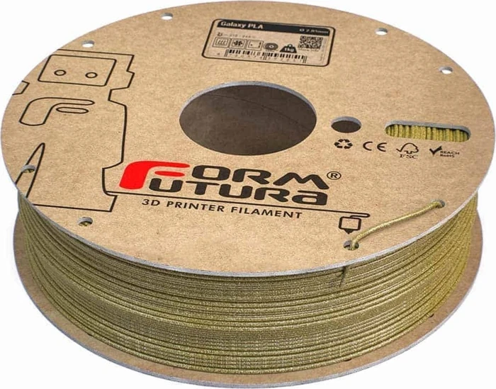 Formfutura Galaxy PLA, 3D-Druck Filament mit Glitzerpartikel