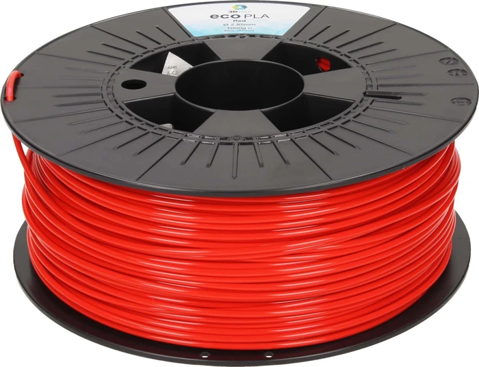 3DJake ecoPLA, rot, Spule, 1.75mm, 2.30kg