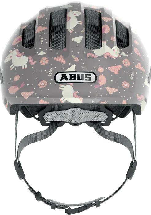 ABUS Smiley 3.0 Kinderhelm grey horse