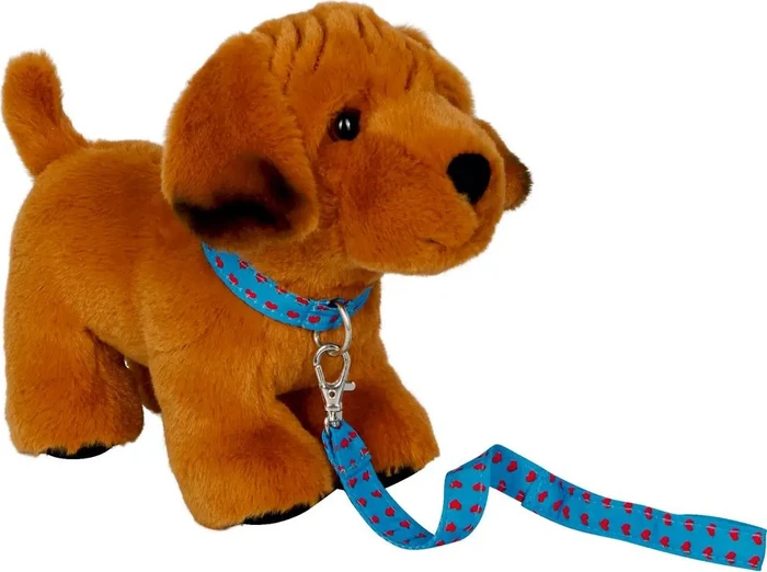 Coppenrath Lustige Tierparade - Welpe Joey mit Leine 20cm