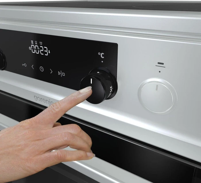 Gorenje ECS6350XPA Elektroherd mit Glaskeramik-Kochfeld