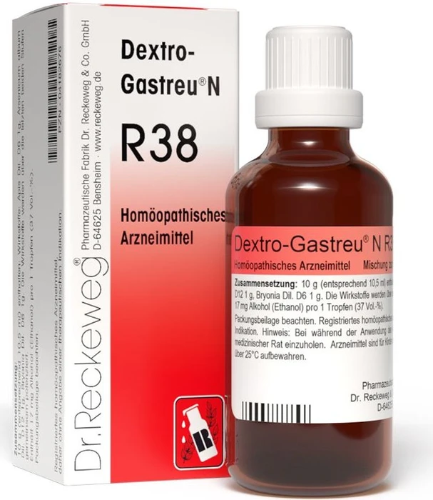 Dr. Reckeweg Dextro-Gastreu N R38 Mischung, 22ml