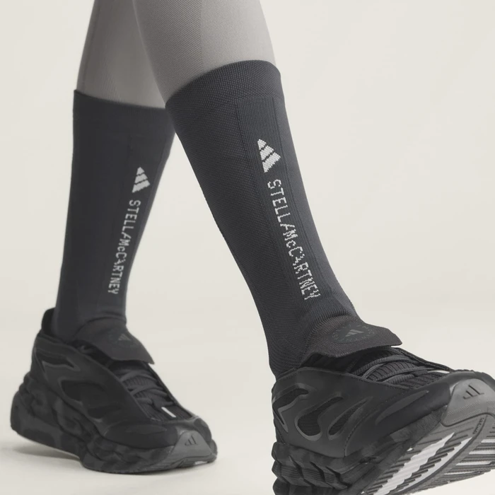 adidas by Stella McCartney Crew Socken carbon/orbit grey (Damen)