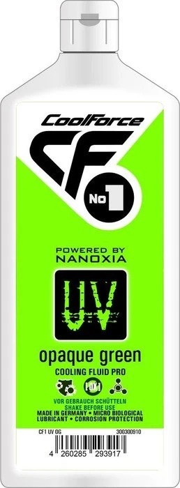 Nanoxia CoolForce No.1 Cooling Fluid Pro, Kühlflüssigkeit, 1000ml, UV Opaque grün
