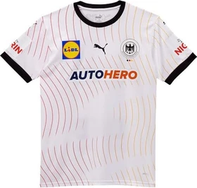 Puma DHB Trikot kurzarm weiß/schwarz (Junior)