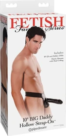 Pipedream Fetish Fantasy 10" Big Daddy Hollow Strap-On