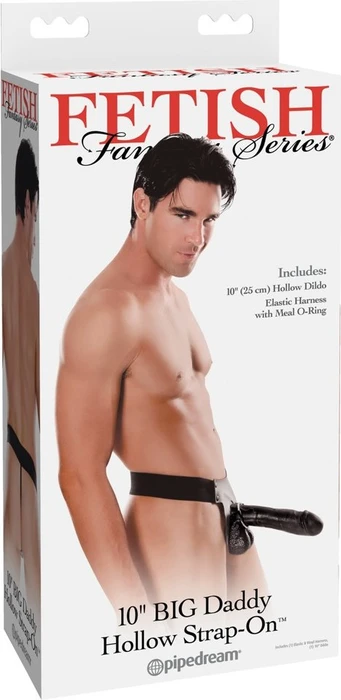 Pipedream Fetish Fantasy 10" Big Daddy Hollow Strap-On