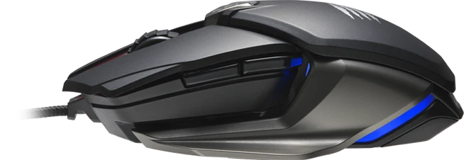 MadCatz B.A.T. 6+, schwarz/grau, USB
