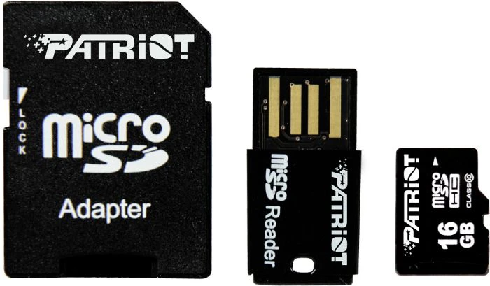 Patriot LX 16GB Kit, UHS-I, Class 10