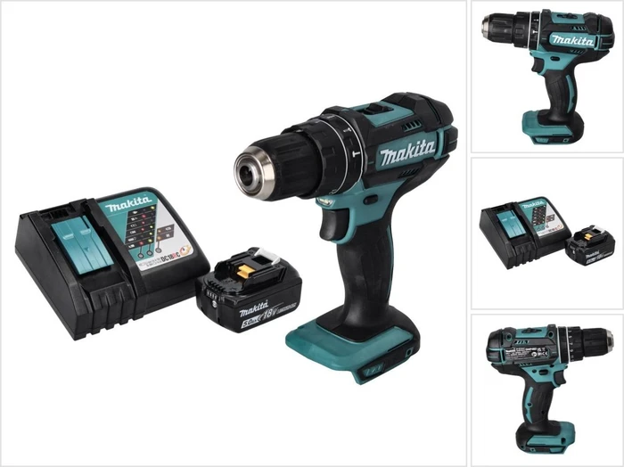 Makita DHP482RT1 Akku-Schlagbohrschrauber inkl. Akku 5.0Ah