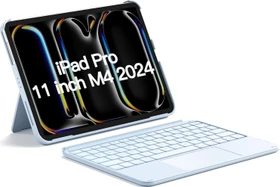Inateck ACE Touch Ultraleicht Tastatur für iPad Pro 11" (M4), blau, UK