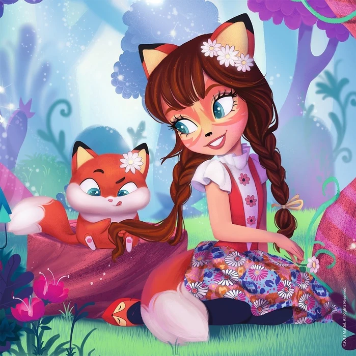 Ravensburger Puzzle Enchantimals Die wundervolle Welt der Enchantimals