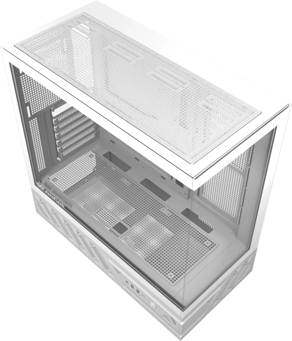DarkFlash DS950 White, Glasfenster