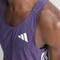 adidas Adizero Singlet Laufshirt ärmellos aurora plum/noble ink (Herren) Vorschaubild