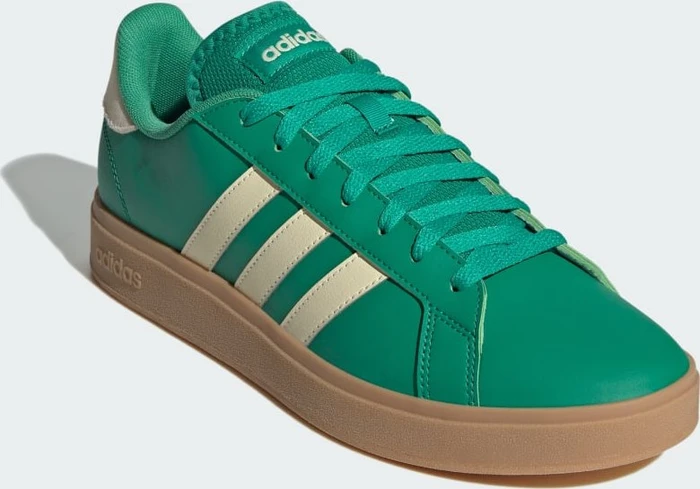 adidas Grand Court TD Lifestyle Court Casual court green/warm vanilla/gum (Herren)
