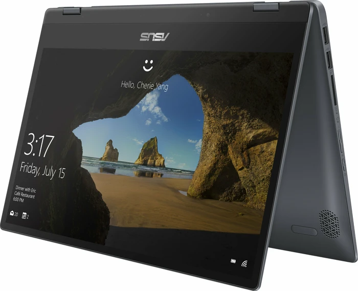 ASUS VivoBook Flip 14 TP412FA-EC379R, Star Grey, Core i7-10510U, 16GB RAM, 512GB SSD, DE