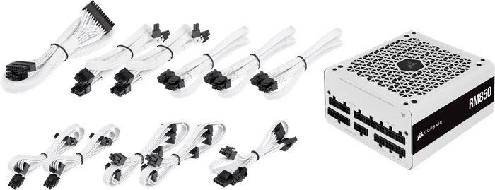 Corsair RM White Series 2021 RM850 850W, ATX 2.4