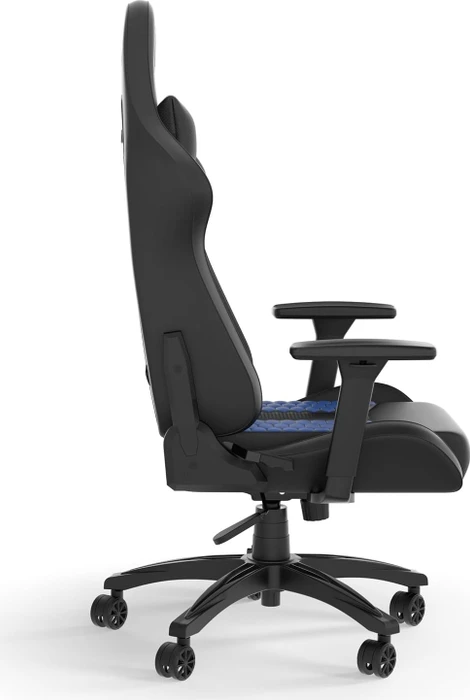 Corsair TC100 Relaxed Leatherette Gamingstuhl, schwarz/blau