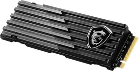 MSI Spatium M480 Play 500GB, M.2 2280 / M-Key / PCIe 4.0 x4, Kühlkörper
