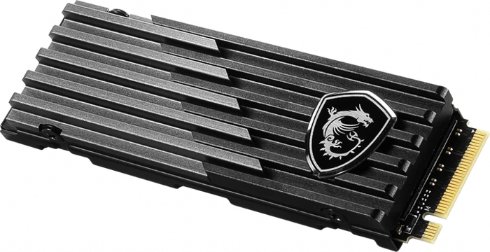 MSI Spatium M480 Play 2TB, M.2 2280 / M-Key / PCIe 4.0 x4, Kühlkörper