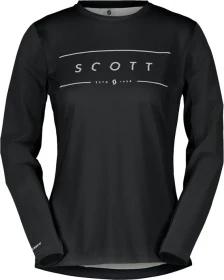 Scott Trail Vertic Trikot langarm schwarz (Damen)