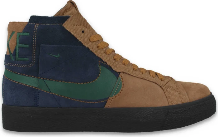 Nike SB Zoom Blazer Mid Premium legend dark brown/obsidian/light british tan/fir