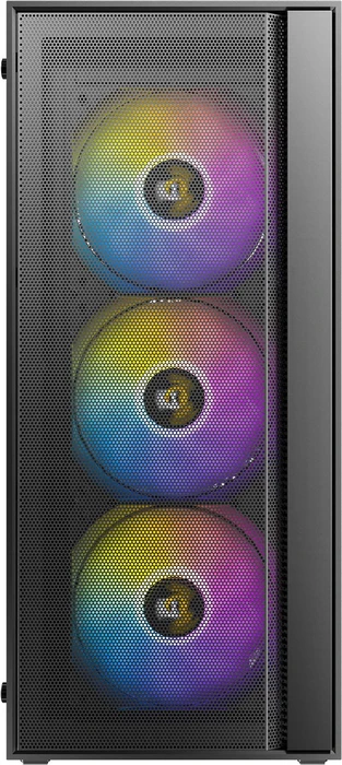 Antec AX65 ARGB, schwarz, Glasfenster
