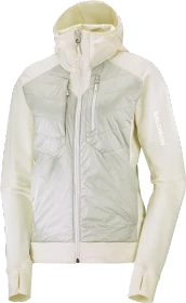 Salomon Elixir Hybrid Hooded Funktionsjacke vanilla ice (Damen)