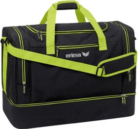 Erima Squad Bodenfach L Sporttasche schwarz melange/lime