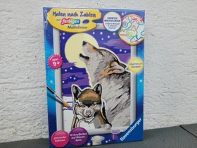 Ravensburger Malen nach Zahlen Mystische Wölfe