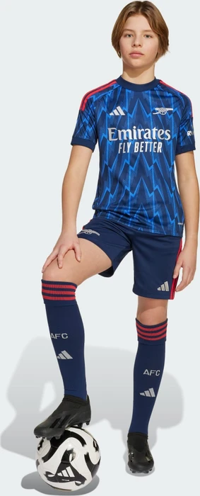 adidas FC Arsenal 2025/2026 Auswärtstrikot night indigo/grey two (Junior)