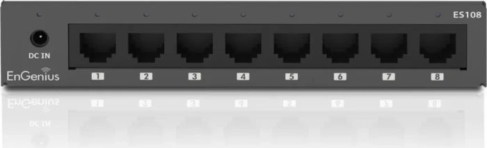 EnGenius ES Desktop Gigabit Switch, 8x RJ-45