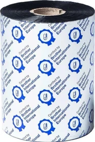 Brother Premium Wachs/Harz Thermotransferband schwarz, 110mm, 600m, 6er-Pack