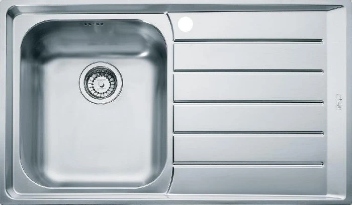 Franke Neptun NEX 611 Einbau Becken links mit Ablauffernbedienung edelstahl