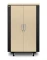 APC NetShelter 19" Netzwerkschrank 24HE, vormontiert, eigenbelüftet, Blechtür, schallgedämmt, Ahorn, 1130mm tief Vorschaubild